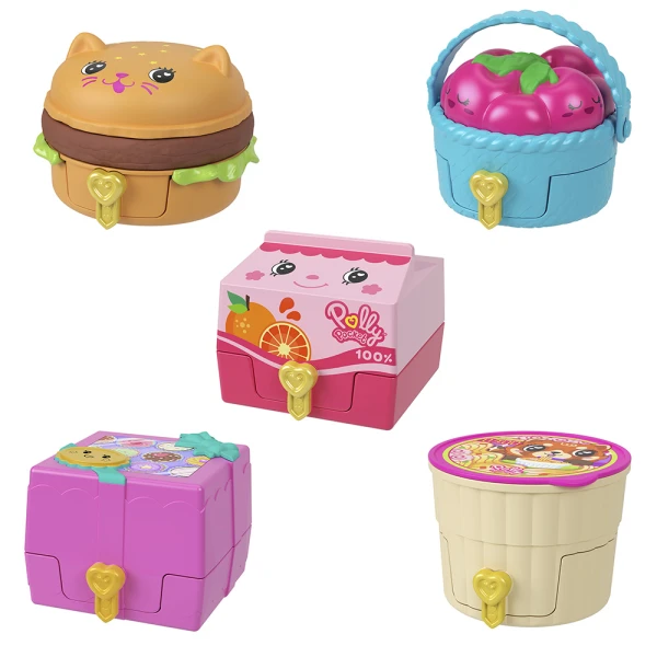 POLLY POCKET MINI TINY TAKEOUT REVEAL