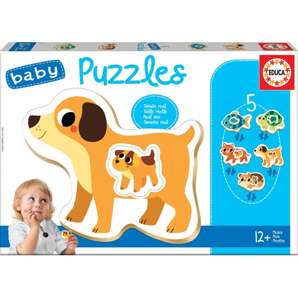 EDUCA BABY ΠΑΖΛ 10 τεμ. PETS