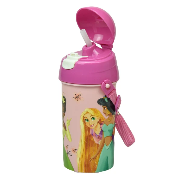 FD WATER BOTTLE 500ml PRINCESS SUMMER FUN