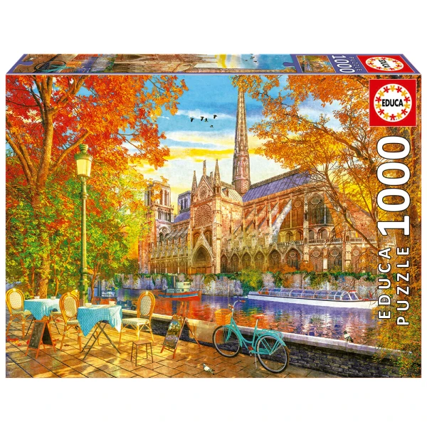 EDUCA ΠΑΖΛ 1000 τεμ. NOTRE DAME IN AUTUMN