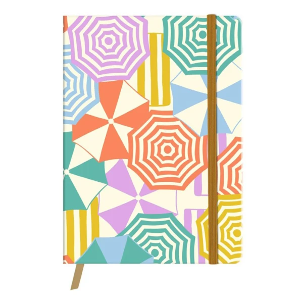 D. AMORE NOTEBOOK WITH ELASTIC BAND A6 64 SHEETS - 4 DESIGNS