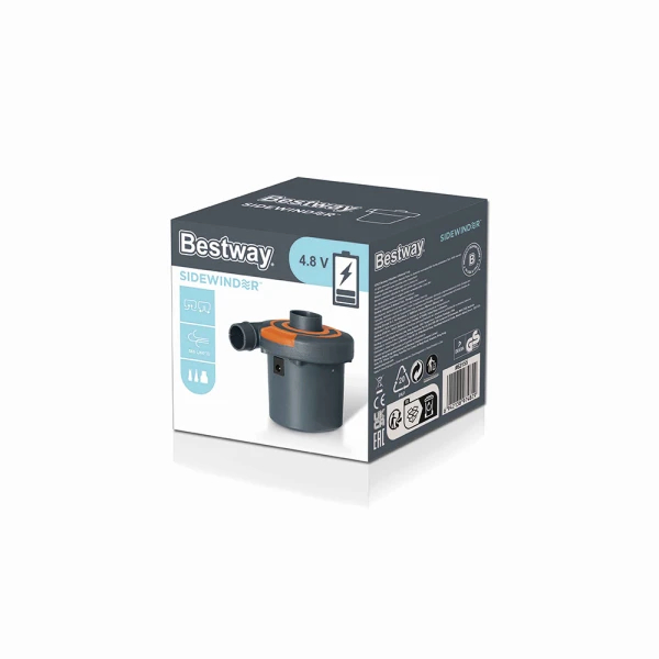 BESTWAY SIDEWINDER 4.8V ΕΠΑΝΑΦΟΡΤΙΖΟΜΕΝΗ ΗΛΕΚΤΡΙΚΗ ΑΝΤΛΙΑ