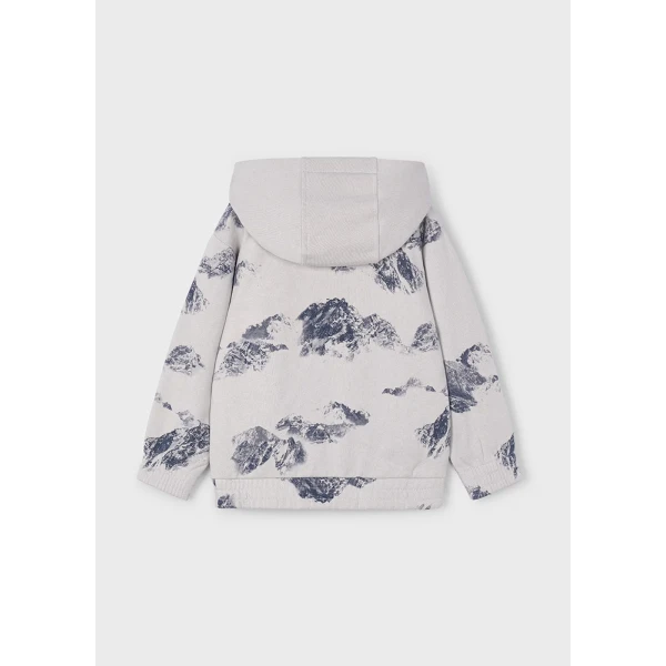 MAYORAL SWEATSHIRT PRINTED GREY SILVER