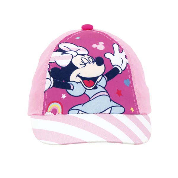 COTTON/PLY HAT MINNIE LUCKY 44/46 - PINK