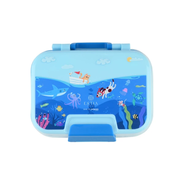 KIDS LUNCH BOX 2 TIERS SAVE THE AEGEAN 1030ml – OCEAN PLAY