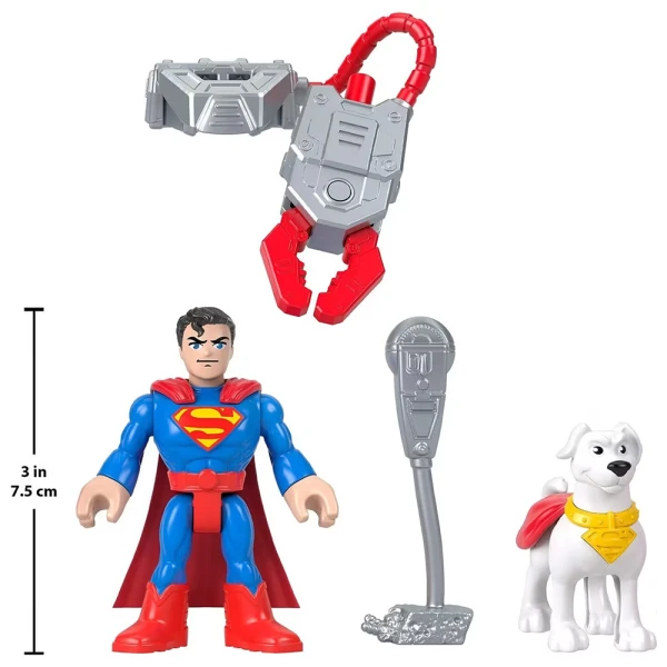 IMAGINEXT DCSF SUPERMAN FIGURE WITH ACCESSORIES
