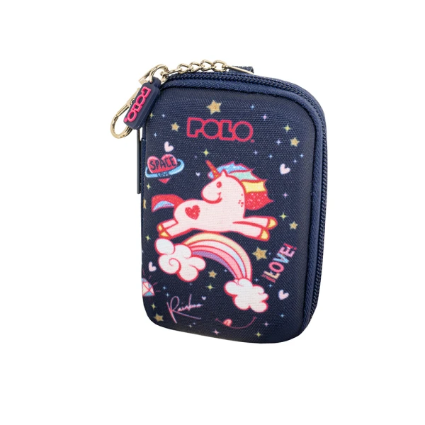 POLO 2026 KEYCHAIN  CLIP N ZIP UNICORN BAG