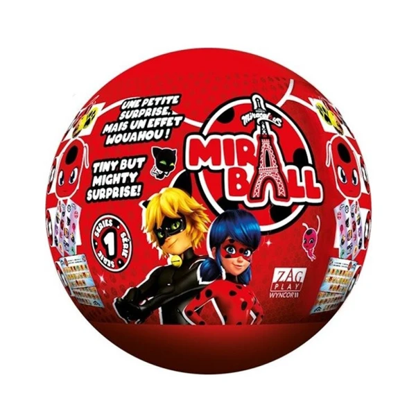 MIRACULOUS MIRABALL WITH SURPRISE PLUSH