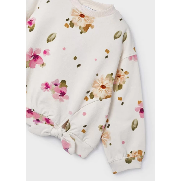 MAYORAL SWEATER PRINTED BEIGE LIGHT