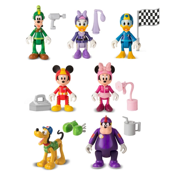 ΜΟΝΗ ΦΙΓΟΥΡΑ ROADSTER RACERS MICKEY & FRIENDS - 7 ΣΧΕΔΙΑ