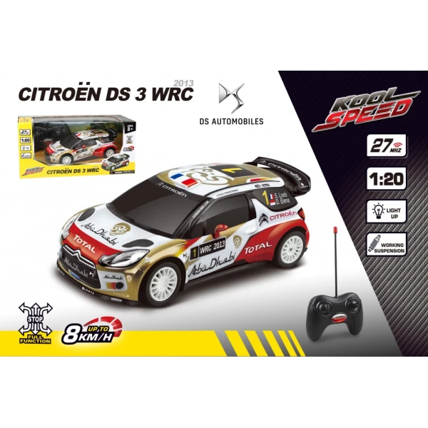 ΤΗΛΕΚΑΤΕΥΘΥΝΟΜΕΝΟ ΑΥΤΟΚΙΝΗΤΟ RC 1:20 CITROEN DS 3 WRC