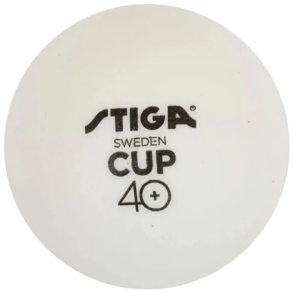 STIGA ΜΠΑΛΕΣ ΠΙΝΓΚ-ΠΟΝΓΚ CUP ABS 12-pack WHITE