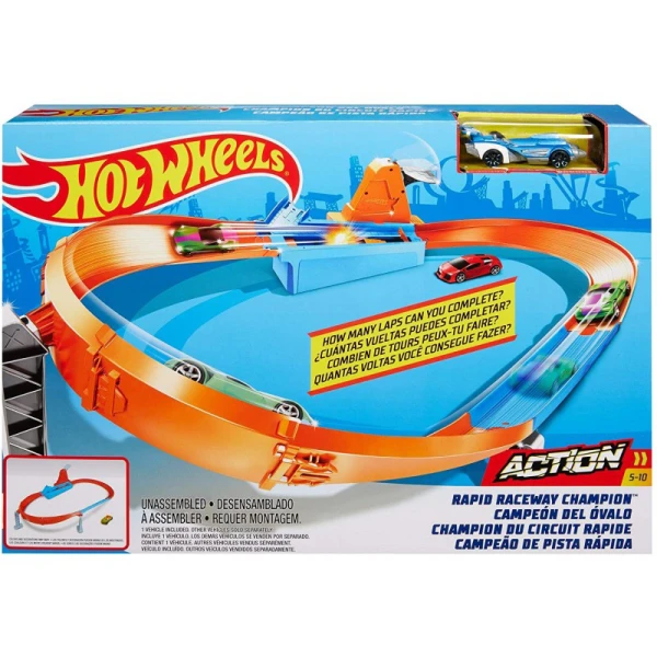 HOT WHEELS RACEDWAY - RAPID RACEWAY CHAMPION