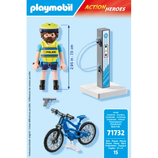 PLAYMOBIL ACTION HEROES POLICE BIKE PATROL
