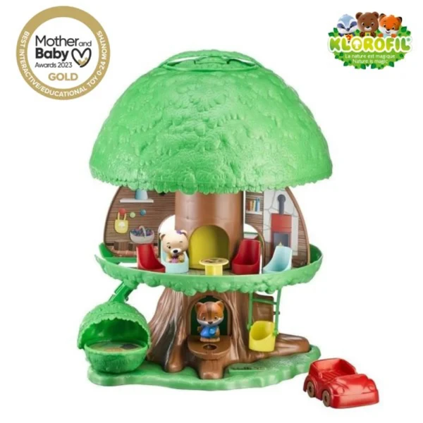 KLOROFIL EDUCATIONAL TOY THE MAGIC TREE WITH 2 CHARACTERS & ACCESSORIES