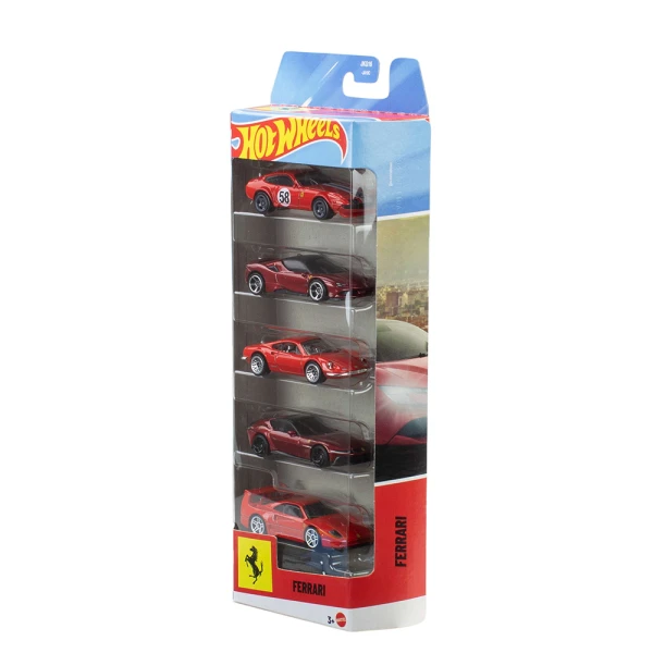HOT WHEELS ΑΥΤΟΚΙΝΗΤΑΚΙΑ FERRARI ΣΕΤ ΤΩΝ 5