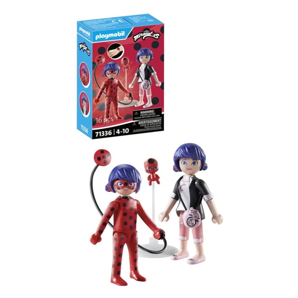 PLAYMOBIL MIRACULOUS MARINETTE & LADYBUG 