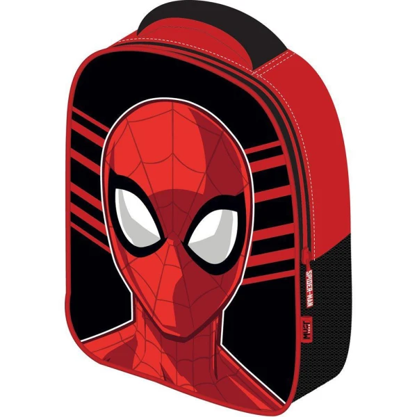 MUST TEAM ΤΣΑΝΤΑ ΠΛΑΤΗΣ ΝΗΠΙΟΥ 26X10X32 εκ. 1 ΘΗΚΗ 3D EVA SPIDERMAN