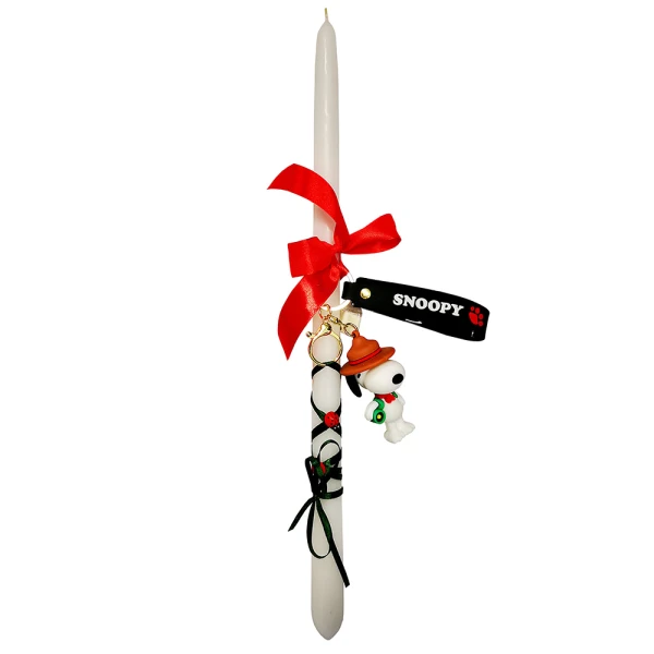 EASTER CANDLE KEY CHAIN WITH FIGURE - 10 DESIGNS