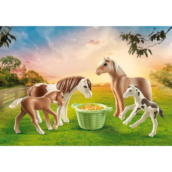 PLAYMOBIL COUNTRY 2 ΙΣΛΑΝΔΙΚΑ ΑΛΟΓΑ ΜΕ ΠΟΥΛΑΡΙΑ