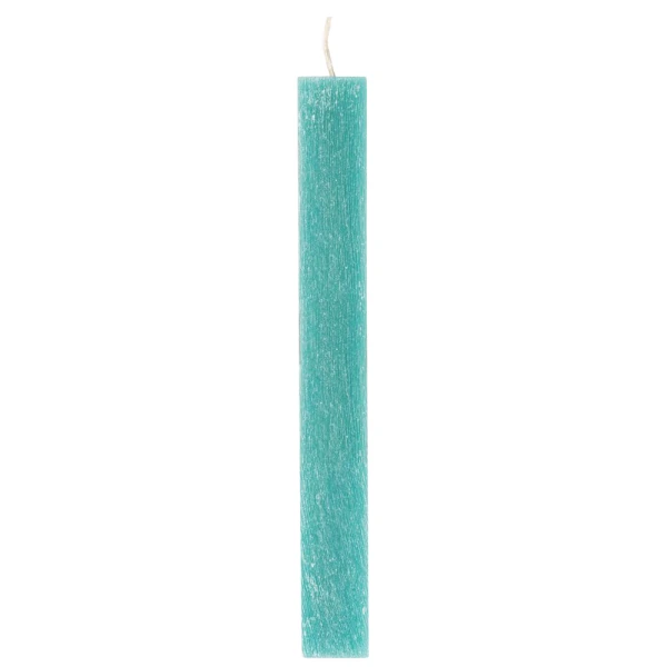 UNIKER AROMATIC SCRAPED FLAT CANDLE 3.5X1.5X29 cm SEA BLUE