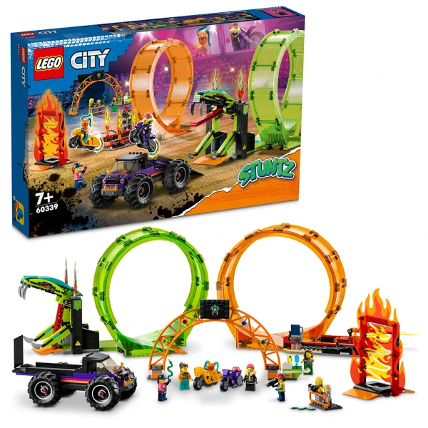 LEGO® CITY DOUBLE LOOP STUNT ARENA