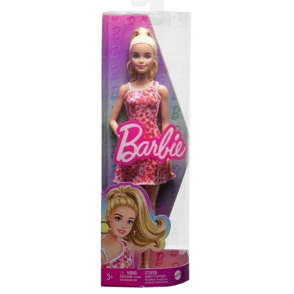 BARBIE FASHIONISTAS DOLL - FLORAL DRESS