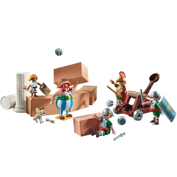 PLAYMOBIL ASTERIX Ο ΝΟΥΜΕΡΟΜΠΙΣ ΚΑΙ Η ΚΑΤΑΣΚΕΥΗ ΤΟΥ ΠΑΛΑΤΙΟΥ