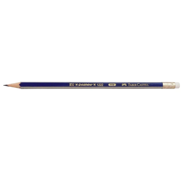 FABER-CASTELL PENCIL GOLDFABER WITH ERASER HB