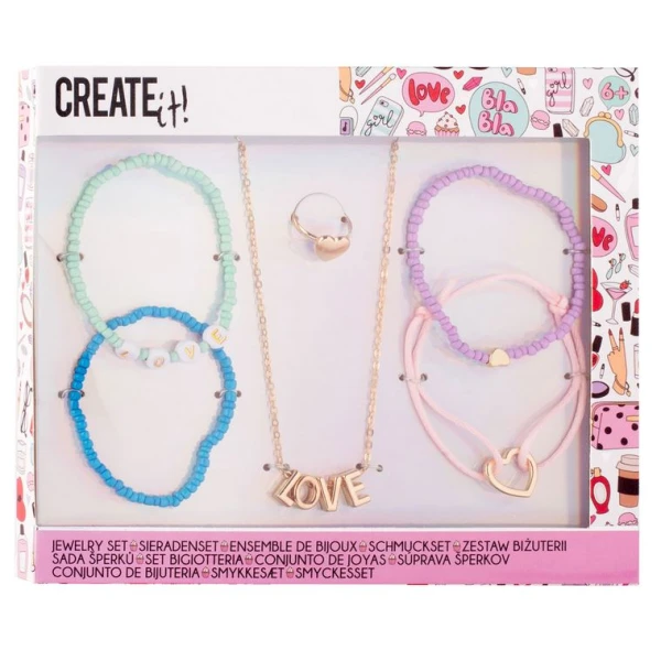 CREATE IT! JEWELRY SET BEAUTY - 4 DESIGNS