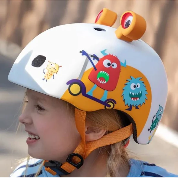 MICRO PC 3D HELMET MONSTERS SIZE SMALL 48-53 cm