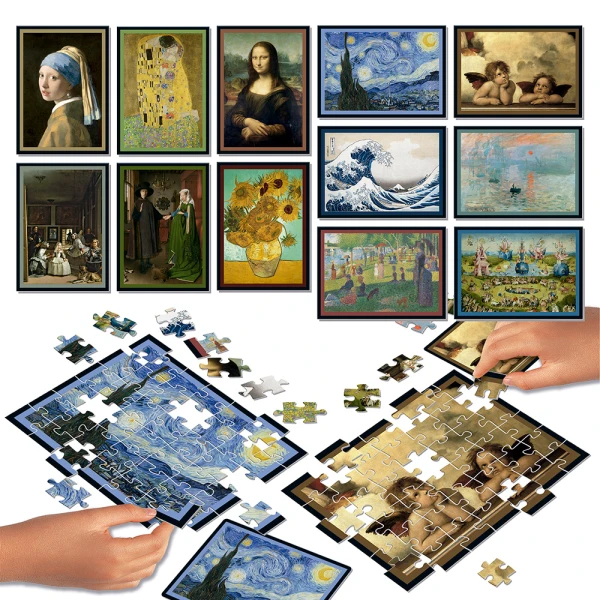 EDUCA ΠΑΖΛ 504 τεμ. ART PUZZLE BATTLE