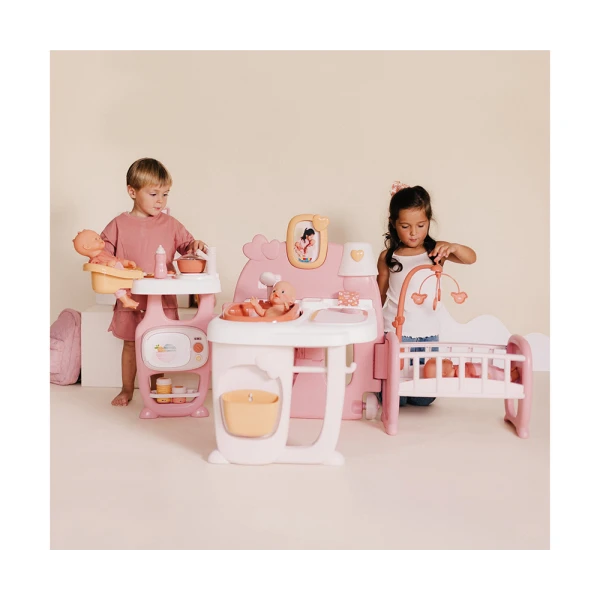 SMOBY BABY NURSE ΜΕΓΑΛΟ ΣΕΤ ΦΡΟΝΤΙΔΑΣ ΚΟΥΚΛΑΣ