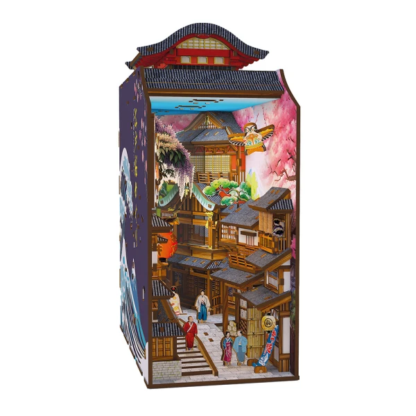 WUDORLD BOOKNOOK ΞΥΛΙΝΗ ΚΑΤΑΣΚΕΥΗ SAKURA ROAD