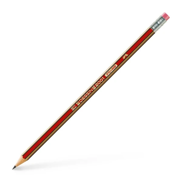 FABER-CASTELL ΜΟΛΥΒΙ DESSIN ΜΕ ΓΟΜΑ ΗΒ