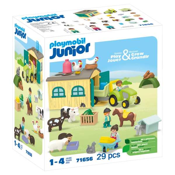 PLAYMOBIL JUNIOR FARM ADVENTURE 