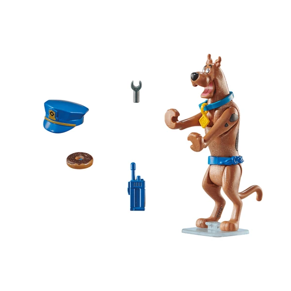 PLAYMOBIL SCOOBY-DOO COLLECTIBLE FIGURE SCOOBY POLICEMAN