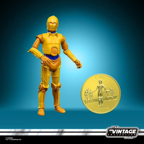 STAR WARS THE VİNTAGE COLLECTİON FIGURE SEE-THREEPİO (C-3PO) 