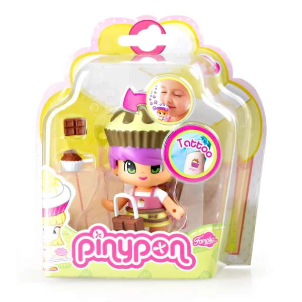 ΦΙΓΟΥΡΕΣ PINY PON CUPCAKE - ΣΕ 6 ΣΧΕΔΙΑ