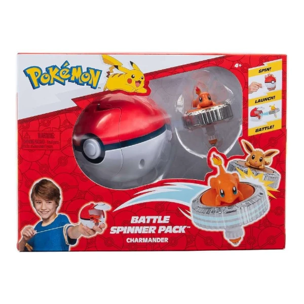 POKEMON BATTLE SPINNER ΜΕ ΦΙΓΟΥΡΑ CHARMANDER