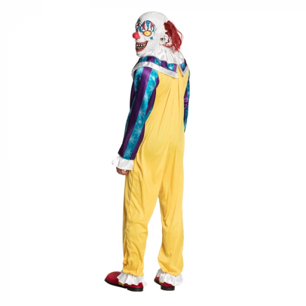 ADULT CARNIVAL COSTUME CREEPY CLOWN No M/L