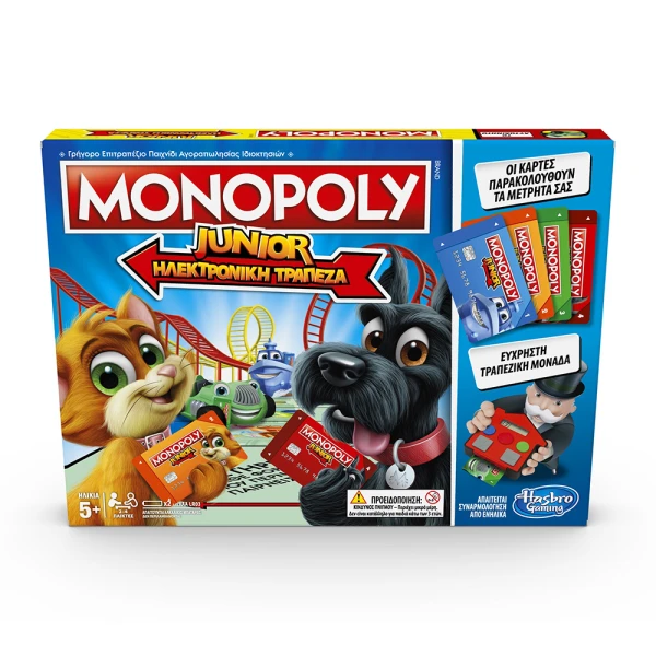 TABLE GAME MONOPOLY JUNIOR ELECTRONIC BANKING
