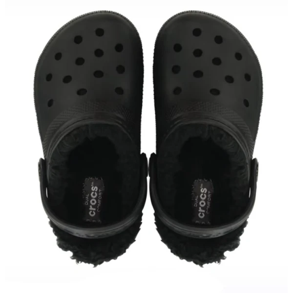 CROCS CLASSIC LINED CLOG K BLACK/BLACK