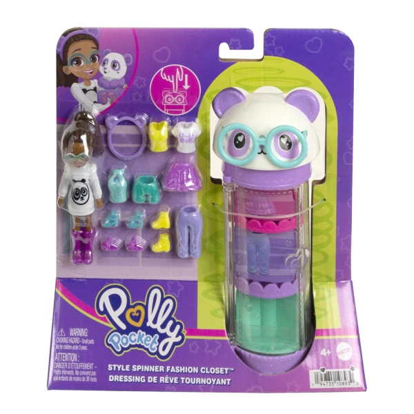 POLLY POCKET - ΚΟΥΚΛΑ ΜΕ ΜΟΔΕΣ ΣΕ ΚΥΛΙΝΔΡΟ HKW05