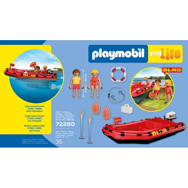 PLAYMOBIL MY LIFE ΝΑΥΑΓΟΣΩΣΤΙΚΗ ΛΕΜΒΟΣ