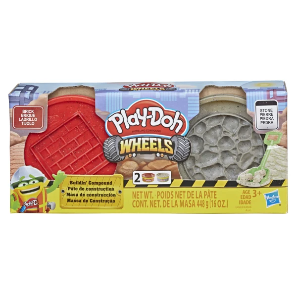PLAY-DOH BUILDIN COMPOUND - 2 DESIGNS