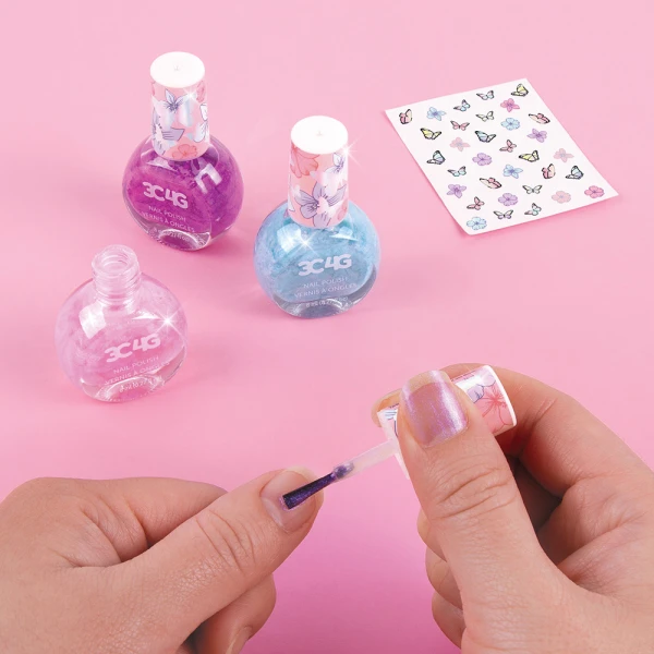 MAKE IT REAL 3C4G BUTTERFLY NAIL POLISH TRIO