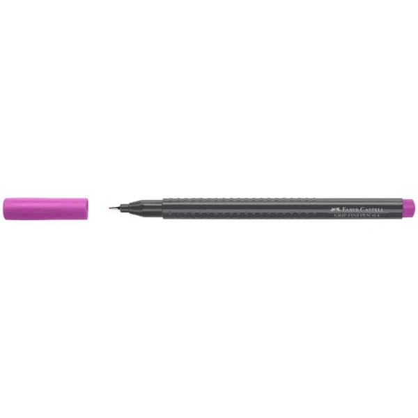 FABER-CASTELL ΜΑΡΚΑΔΟΡΑΚΙ GRIP FINEPEN 0.4mm ΛΙΛΑ