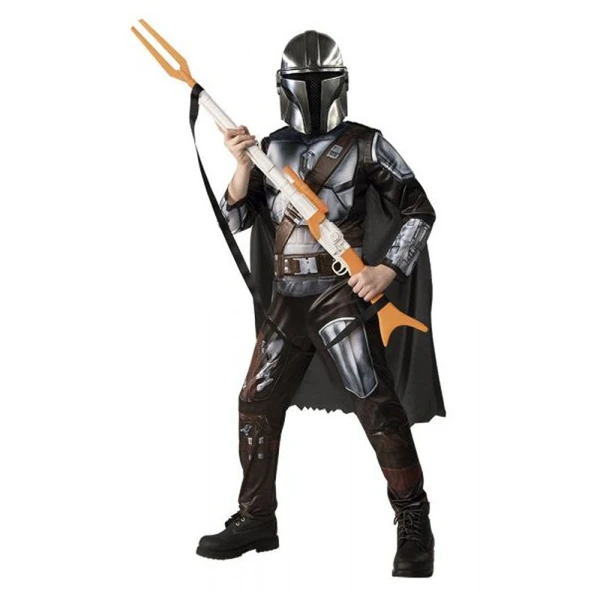ΠΑΙΔΙΚΗ ΑΠΟΚΡΙΑΤΙΚΗ ΣΤΟΛΗ MANDALORIAN SUPER DELUXE