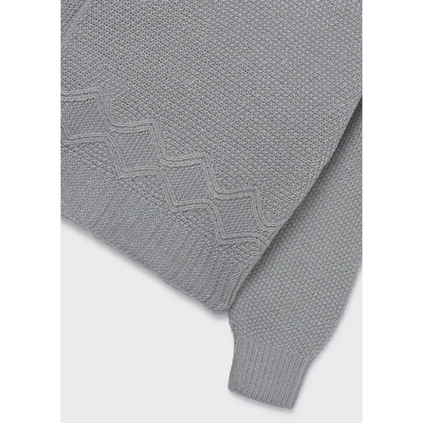 MAYORAL JERSEY LUREX SILVER DARK
